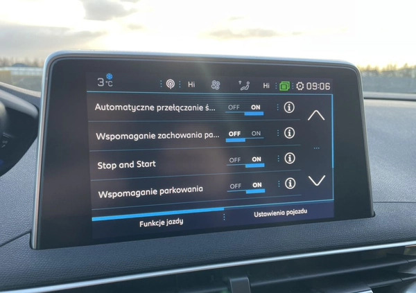 Peugeot 5008 cena 81900 przebieg: 140032, rok produkcji 2019 z Gąbin małe 301